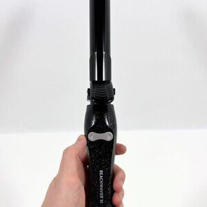Beachwaver B1 Rotating Curling Iron 1" Barrel Black Glitter BW16H2 EXCELLENT